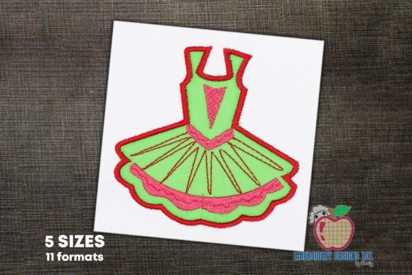 Ballerina Tutu Applique
