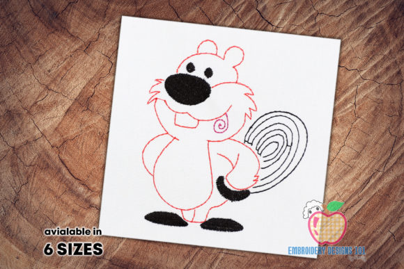 Canadian Beaver Quick Stitch