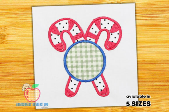 Candy Frame Applique