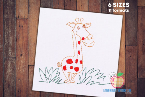Cute Baby Giraffe Quick Stitch