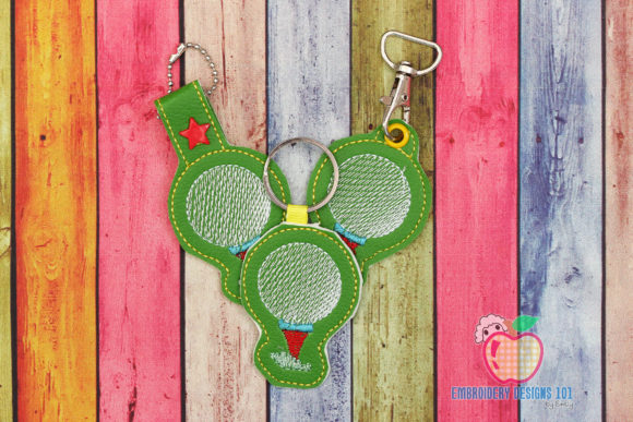 Golfball Keyfob Keychain ITH