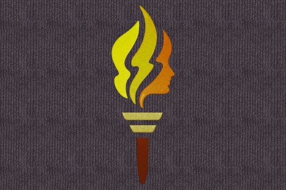 Torch with Face
